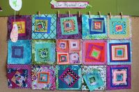 scrumdilly-do!: we made a paper quilt, you can too!