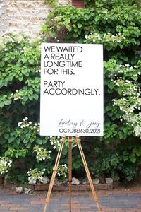 22 Amazing Engagement Party Signs & Banners - A Southern Wedding