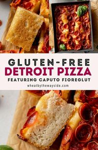 Indulge in a gluten-free twist on Detroit-Style Pan Pizza, featuring a thick, fluffy focaccia crust with irresistibly crispy, golden edges. This Sicilian-inspired delight is surprisingly simple to prepare, requiring just a single rise for a perfect bake.