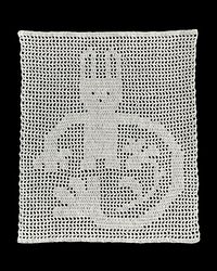 Filet crochet with cotton