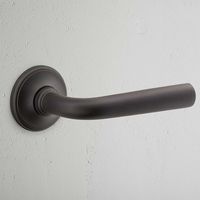 Apsley Sprung Door Handle | Bronze | Door Furniture – Corston