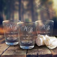 A personalised shot glass is a thoughtful gift that your wedding guests are sure to love, and put to use in the future. A personalised keepsake to remember your wedding for time to come. Our 50ml Boston shot glasses are a great option, with personalised laser engraving included in the price. Buy at factory direct prices release some pressure off your budget. #GiftwareDirect #weddings #favours