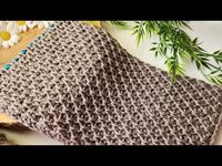 Radiant Reversible Tunisian Stitch ~ Graceful Glamour for Scarves, Shawls, and Beyond - YouTube