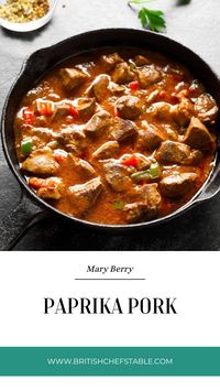 Mary Berry’s Paprika Pork is a delicious dish made with soft cubes of pork covered in a tasty mixture of paprika, salt, and pepper. The food gets its name from the large amount of paprika in it, which gives the pork a rich, smoky taste. When pork is cooked, it gets soft and juicy, and paprika gives it a spicy flavor.