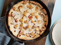 Whole-Grain Caramel Apple Oven Pancake recipe from Food Network Kitchen via Food Network