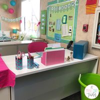 DIY Teacher Desk - A Teeny Tiny Teacher