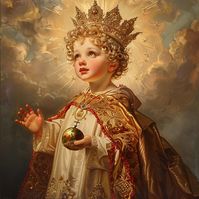 Infant of Prague Digital Download | Religious Instant Print  Personal use ONLY.  Bring the divine presence of the Infant of Prague into your home with our religious instant print. This timeless symbol of faith and devotion is perfect for adorning your nursery, prayer space, or gifting to a loved one. 👼 Instant Download: Skip the wait and receive your digital file instantly upon purchase, allowing you to print it at your convenience. 🎨 High-Quality Artwork: Created with attention to detail, our