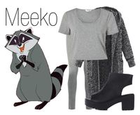 "Meeko~ DisneyBound" by basic-disney ❤ liked on Polyvore featuring rag & bone and Miss Selfridge