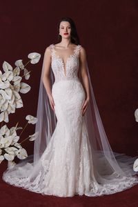 Justin Alexander - Style 88369: Allover Beaded and Lace Fit and Flare Dress with V-Back