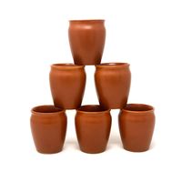 Package Contents: Set of 6 Kullad Cups. Capacity: 200 ML (Approx) Material: Ceramic Dimension: 8.5 * 7.5 cm (H * W) Traditional Indian teacups which are known as kullads or kulhads, these are the plain tea kullads which will give a traditional taste with Indian feel. #kullad #kulladcup #kulladCups #kulladteacups #KulladTea #teakullad #indian #india #indiantea #tea #teacup #teacups #teacupset #teaset #teasets #cups #cupoftea #tealove #ceramics WhatsApp +91 99534 00015 Email: info@earthstore.in