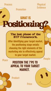 The final phase of the STP framework. Learn how to use the 7 P’s to appeal to your chosen target market.