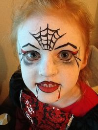 Vampire face paint