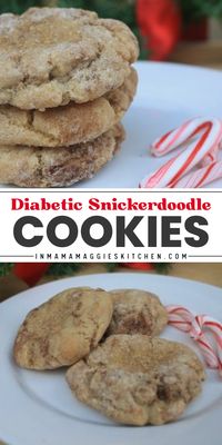 Enjoy Diabetic Snickerdoodle Cookies, a keto and low carb friendly treat! This Mexican food recipe is a perfect Thanksgiving dessert idea made with lard, stevia concentrated powder, almond flour, and coconut flour. Prepare it now and enjoy guilt-free sweetness!