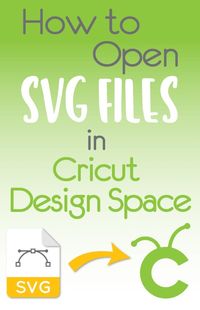 f you’re new to your Cricut machine, or just new to using SVGs, here’s an easy to follow tutorial that will show you how to open SVG files in Cricut Design Space so you can get busy making!