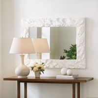 You'll love the look of this Suzanne Kasler Palmette Carved Leaf Mirror! Shop home decoration like Suzanne Kasler Palmette Carved Leaf Mirror at Ballard Designs online.