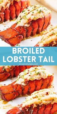 These broiled lobster tails with garlic butter are tender, succulent, and perfectly cooked! Learn how to thaw, prepare, butterfly, and cook in the oven until tender and juicy. Great on Valentine's Day, Christmas, or any special occasion!