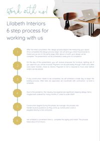 What is it like working with an interior designer?