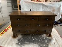 Dresser picture submitted by Alex.  Free plans available at https://www.edhart.me/how-to-build-a-kendal-extra-wide-dresser/