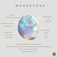 Moonstone suitable for couples to wear, has a good meaning #MoonstoneMagic #CelestialElegance