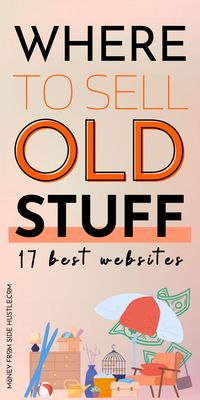 You can sell your old stuff for extra money. Or you can use it as a side hustle ideas to sell things for higher prices. Here is the list of best legit websites to sell stuff locally or online.