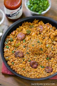 Creole Chicken and Sausage Jambalaya {From a NOLA Local}