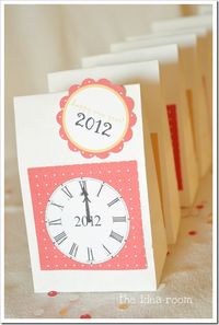 fun idea! New Years Eve Countdown Activity bags via @theidearoom