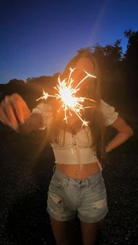 fourth of july  • sparklers  • summer  • summer nights  • july  • fourth of july  • sparkler  • instagram  • instagram picture  • sparkler picture