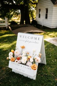 Flower Box Welcome Sign - Etsy