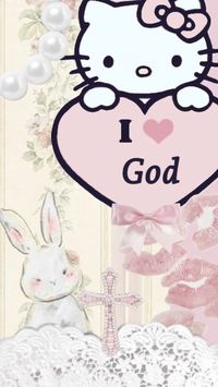 #coquette #sanrio #jesusisking