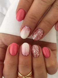 Multicolor  Collar   Geometric,Plain,Plants Color Nails Embellished   Nail,Hand & Foot Care