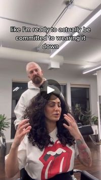 50K views · 485 reactions | CURLY CUT CONSULTATION+CURLY CUT+END RESULTS @mymanegamee @ineedthairapyy book a curly cut w the lin.#curlysalon #curlycut #curls #hairsalon #relatable #hai. | CurlHair | CurlHair · Original audio