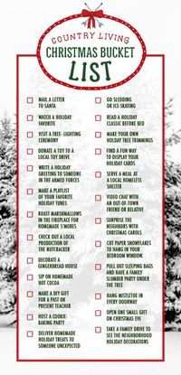 Your complete checklist of our 25 essential Christmas activities