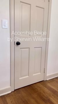 Perfect Door Beige Color, Sherwin Williams