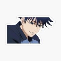 anime merchandise, anime merch, jujutsu kaisen megumi fushiguro, anime stickers, anime merchandise stickers, jujutsu kaisen stickers, megumi fushiguro