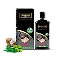 Tru Hair Anti Lice Lotion with Free Comb | Get rid of Lice effectively | Easy to apply | Shield hair from Lice and strengthen hair roots| Painless treatment | Suits all hair types