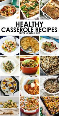 15 Kid-Friendly Healthy Casserole Recipes. Looking for an easy-to prep dinner that's packed with superfoods and kid-friendly? Make one of these healthy casserole recipes! www.superhealthykids.com