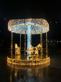 Various lights displays across welwyn garden city. Perfect for kids and family activities. Ferris wheel light display