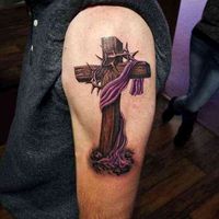 Jerusalem Cross Tattoo