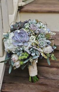 Gorgeous succulents bouquet