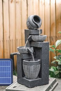 Garden Decor | Creative Water Feature Outdoor Fountain | Living and Home