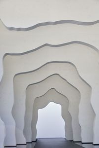 Artist Daniel Arsham invites visitors to Milan’s Palazzo Del Senato to step inside a mystery tunnel and find out where it leads. Named Divided Layers, the site-specific artwork is made of individual panels arranged to echo the rhythm of the columns of the surrounding Palazzo, adding a sense of forward motion to the piece. #design #inspiration #interiors #art