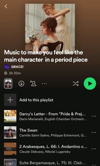 Playlist inspo | spotify playlist | classical music playlist | music to feel like you are in a period piece| classical music | pride and prejudice #spotify #playlist #music