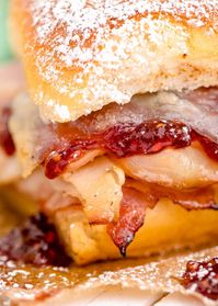 Monte Cristo Sliders - Sweet Tea and Sprinkles