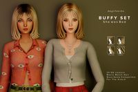 BUFFY HAIR SET - She was Bad | Patreon