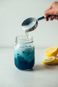 Tahitian Lemonade with Blue Majik