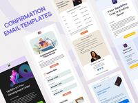 Confirmation Email Templates by Stripo Email on Dribbble