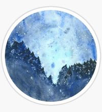 Blue Stickers | Redbubble