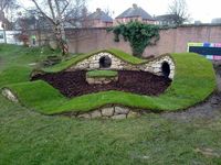 rabbit house your garden