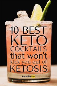 When it comes to alcohol on the keto diet most people think that it's completely off-limits. Actually, drinking alcohol is possible and there are a number of alcoholic beverages that contain little to zero carbs!