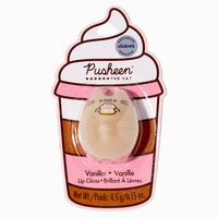 Featuring your original favorite character, Pusheen the Cat, this lip balm pot will be right at home amongst your other beauty essentials. Equipped with a twist-off lid, toss this lippie into purses & backpacks for supple & hydrated lips on-the-go. Lip Balm Pot by Pusheen© Flavor: Vanilla Net Wt.: 4.5g / 0.15oz Material: Cream Suitable for ages 8+ - Pusheen® Claire's Exclusive Pusheen's Catfe Vanilla Lip Balm